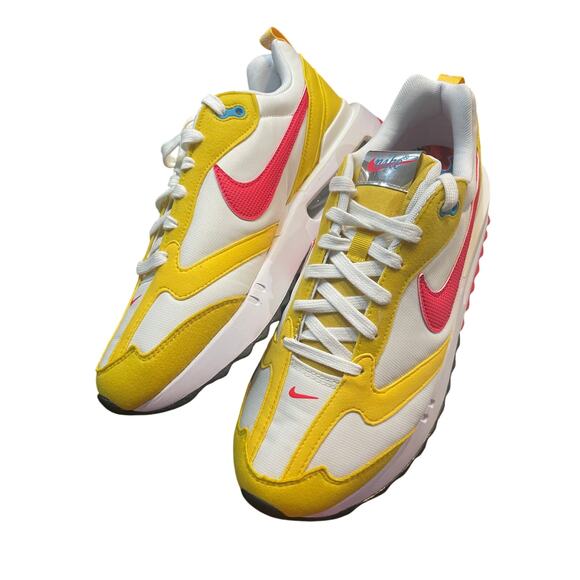 NIKE AIR MAX DAWN SNEAKERS RUNNING VIVID SULFUR RED SZ 10 MEN ATHLETIC ATHEISURE - Picture 10 of 16